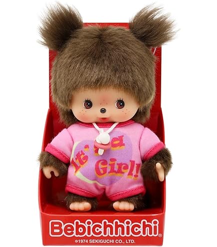Monchhichi 254870 Monchhichi Familie (Vader-Moeder-Kind) (20cm) - Otten