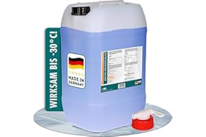 ‎INOX-LIQUIDSYSTEMS INOX® 20L Arctic Scheibenfrostschutz Konzentrat bis -30°C - Auto Frostschutzmittel Scheibenwaschanlage - Scheibenwischwasser schlierenfrei - Versand in 4x5L