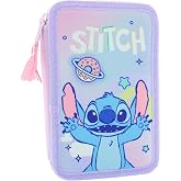 il megastore dei giocattoli e Giochiamo Triple Pencil Case 3 Compartments 2025-2026 - Triple Compartment Pencil Case with 3 Z