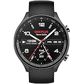 OnePlus Watch 2R mit Wear OS 4 von Google, Snapdragon W5 Chipsatz, bis zu 100 Stunden Akkulaufzeit, 3,6 cm AMOLED-Display, 10