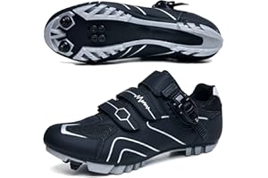 GZQIAWY Cyclisme VTT Chaussures Hommes Sport Route Taquet Route Dirt Bike Vitesse Plat Sneaker Racing Femmes VéLo Montagne SPD VéLo