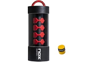 FYSHOP Custom Grip | Disminuye el Riesgo de Lesiones y Mejora el Agarre de tu Pala de Padel | Mejora el Confort | 1 overgrip de Regalo