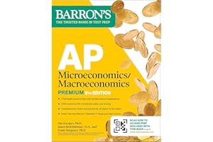 AP Microeconomics/Macroeconomics Premium, Eighth Edition: Prep Book with 4 Practice Tests + Comprehensive Review + Online Practice