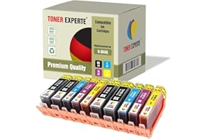 TONER EXPERTE 364XL Cartucce d'inchiostro Sostituzione per HP 364 XL Compatibili per Deskjet 3070A 3520 Photosmart 6520 5510 7510 6510 5515 6512 B8550 Officejet 4620 Nero Ciano Magenta Giallo 10-Pack