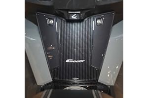 labelbike - Autocollants 3D en résine Gel Protection Centrale pour la Zone Avant au-Dessus du Repose-Pied Scooter Compatible avec BMW C400GT 2021-2023