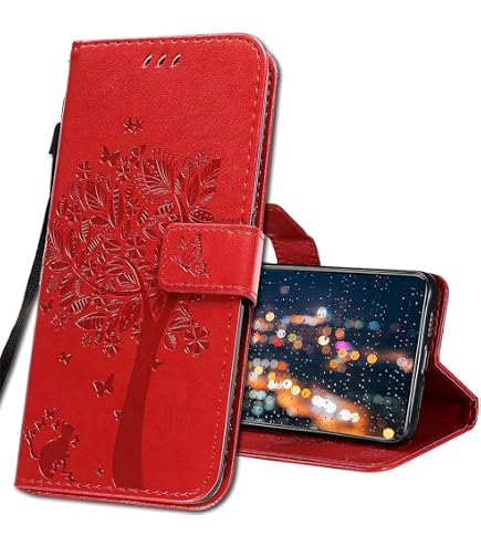 Custodia A Portafoglio Asuwish Per OPPO Find X3 Lite, Con Vetro Temperato E Cinturino, Supporto E Portacarte