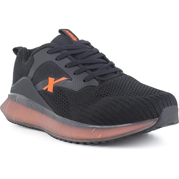 Buy SPARX Men SM-752 Black Neon Orange Sports Shoes