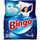 Bingo Ultra White 10 Wash Liquid Laundry Detergent (1 x 1500 g)