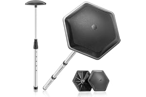 ToVii Portable Golf Club Stiff Arm Support Protector Travel Bag, Sturdy Aluminum Pole, Fully Adjustable to Protect Club