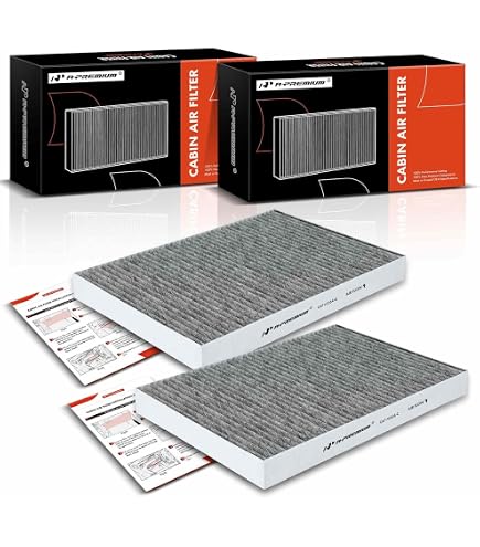 A-Premium 2-Pack Engine Air Filter - Compatible With Chrysler 300 2005-2010 & Dodge Charger, Challenger, Magnum, Durango
