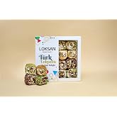 &Ouml;zel Karışık &Ccedil;eşit Antep Fıstıklı Sarma Lokum 300gr (FISTIK R&Uuml;YASI)