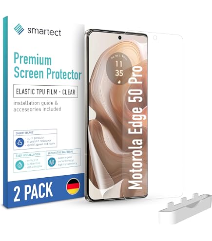 Pellicola Opaca Idrogel Per Motorola Edge 50 Ultra / 50 Fusion / 50 Pro – 3 Pezzi Antiriflesso, Anti-Impronta, Facile Installazione