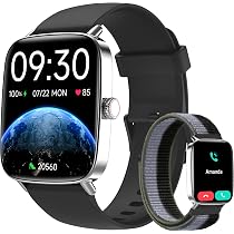 Smartwatch Uomo Donna, 1,91 Orologio Fitness con Effettua/Risposta Chiamate, 110+ Sportive Fitness Tracker, Sonno Cardiofrequenzimetro, Contapassi, Impermeabil IP68 Smart Watch per Android iOS, Rosa