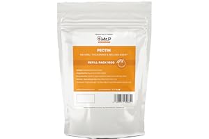 Mr.P Ingredients Pectine NH 100g Refill Pack, Epaississant Alimentaire Naturel et Stabilisant pour Compotes de Fruits, Confitures, Gelées et Chutneys, Vegan, Sans Gluten, Sans OGM