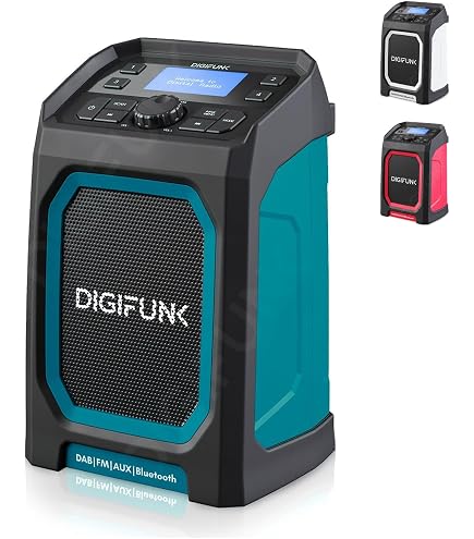 Makita MR 006 GZ Radio, 12/18/40V, Bluetooth, IP65, 285 x 172 x