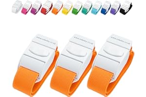 ROLSELEY Pack of 3 Quick Release Medical Tourniquets (ORANGE)