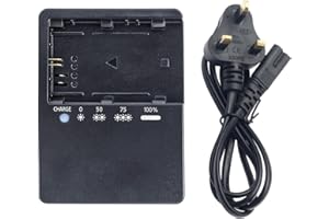 FIRPOESL LP-E6 Charger for Canon LC-E6 LC-E6N Battery EOS 90D 80D 70D 60D 60DA 7D Mark II 7D 6D Mark II 6D 5D Mark IV 5D Mark III 5D Mark II 5Ds 5DSR EOS R5 R5 C R6 R6 MarkII R7 SLR Digital Camera Power