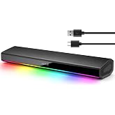 Havit Gamenote SK770BT Rgb Bluetooth Masa&uuml;st&uuml; Oyuncu Hoparl&ouml;r&uuml; - Bt 5.3 Bağlantı - Siyah