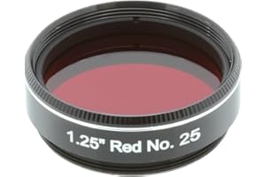 Explore Scientific Filter 1.25 Inch Red No. 25 for Telescopes