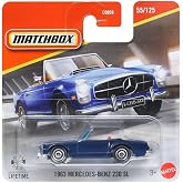 C0859 Matchbox 1:64 Tekli Arabalar 1963 MERCEDES-BENZ 230 SL JHP10
