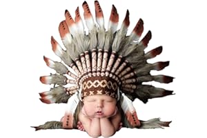 KARMABCN K03 para 0 a 9 Meses Bebé/Recién Nacido: ¡Tocado Brown para los más pequeños!