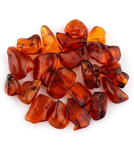Baltic Amber Beads With Holes / 6mm-5mm Approx 60 Amber Beads in Each 10 Grams / Light Color Baroque Natural Shape Amber Beads - UK Baltic Amber Beads With Holes / 6mm-5mm Approx 60 Amber Beads in Each 10 Grams / Light Color Baroque Natural Shape Amber Beads - UK