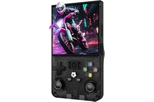 AGSTMG R36MAX Retro Handheld Game Console, 4.0 Inch IPS Screen, 128GB Storage, 22000+ Classic Games, 4000mAh Battery, Linux System, 30+ Emulators