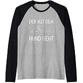 Der mit dem Hund chillt - Spruch für Herrchen Hunde T-Shirt Der mit dem Hund chillt - Spruch für Herrchen Hunde T-Shirt