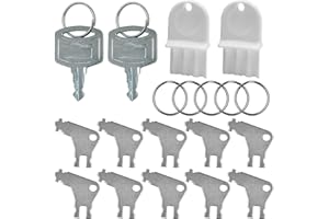 AYWFEY Set di chiavi per dispenser di carta igienica e sapone, 14 pezzi, universale, chiave di ricambio compatibile con dispenser di carta igienica e sapone Georgia Pacific, Tork SCA o altre marche