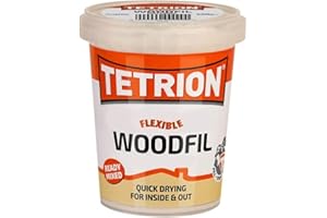Tetrion TWF600/TWF606 Woodfil 600g Flexible Wood Filler Natural Ready Mixed