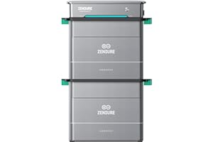 ZENDURE SUPERCHARGED Zendure SolarFlow Balcony Power Station with Memory, Hyper 2000 with 1800 W Solar Input, 1200 W AC Charging, 1200 W Output, Built-in Micro Inverter, TOU, 2 x AB2000X 3840Wh LiFePO4