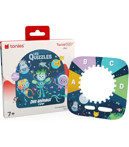 Tonieplay – L’Académie Du Temps – Voyage à Travers Les époques – Jeu Interactif Sans écran – 120 Min – Compatible Toniebox 2