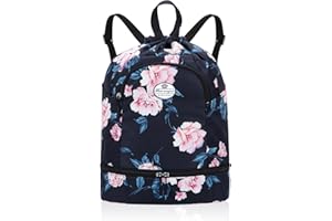HUA ANGEL Leichter Rucksack Mit Kordelzug Sportrucksack Damen Mit Schuhfach Und Nassfach Wasserdichter Beutel Mit Kordelzug Für Reise Schwimm Training Beach Yoga Basketball FußBall
