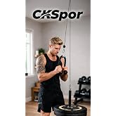 Ev Tipi Tek Makara Fitness Seti Lat Pulldown Sırt &Ccedil;ekiş Triceps Biceps Egzersiz &Ccedil;alışma İstasyonu