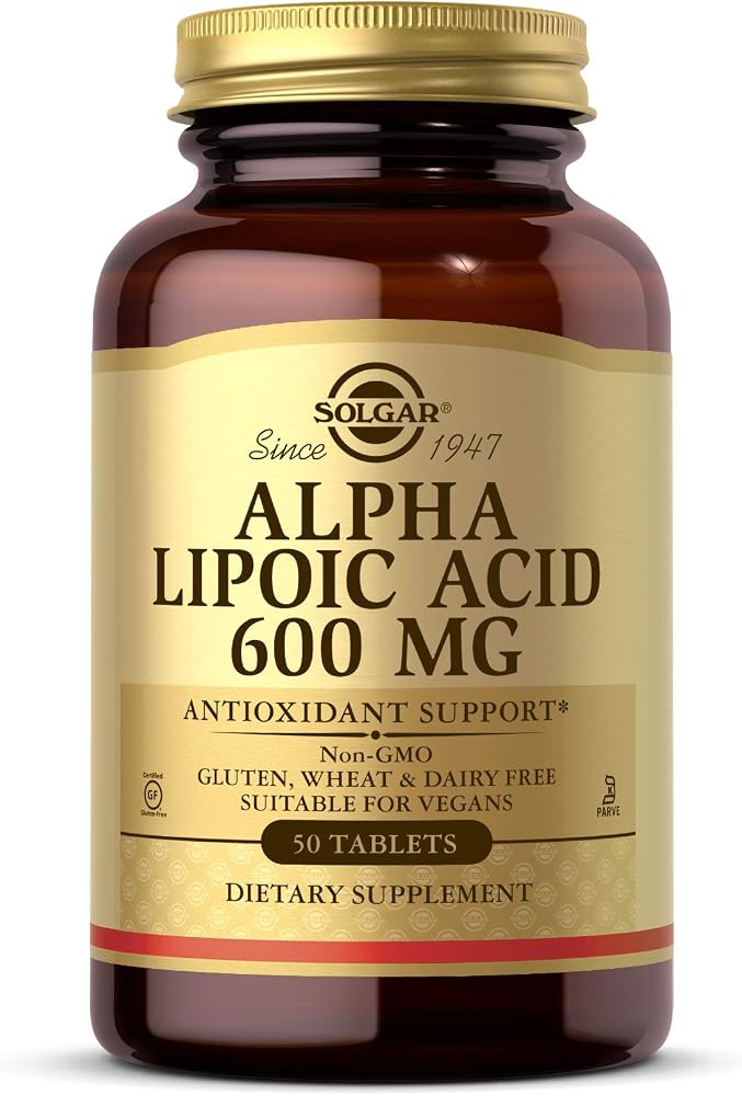 Solgar Alpha Lipoic Acid 600mg 50 Tablet
