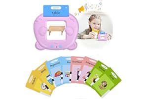 Bambebe Sprechende Flash-Karten, 255 Blätter 510 Wörter, Lernspielzeug für Kleinkinder 2-6 Jahre Alt, Montessori Spielzeug 2 Jahre, Vorschule Geschenk Spielzeug für Mädchen Jungen (Deutsche Version)