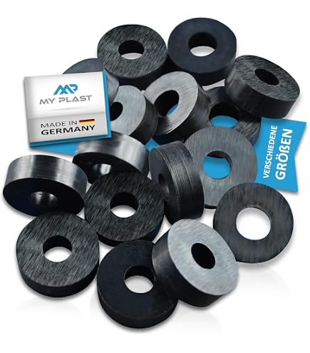 Darice Klebeaugen Für Bastelprojekte – 12 Mm, Schwarz, Mit Unterlegscheibe, 6 Stück