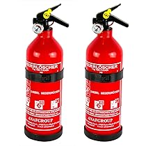 Coperta Antincendio Kitosun 1x1m - 2 Pezzi, In Fibra Di Vetro, Per Cucina, Auto E Emergenze - Foto 3