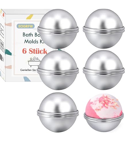 Rayher DIY-Set Badekugeln Lavendel – Selber Machen Mit Duftöl & Blüten, Für 5 Kugeln, 100% Vegan, Dermatologisch Getestet