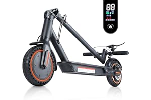 URGODO Trottinette Electrique Adulte, Endurance 30 Km, Vitesse Maximale 25 Km/h, Scooter éLectrique Universel pour Hommes et Femmes,Convient Aux Enfants De 10 Ans Et Plus, Noire