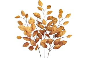 ‎ARBORUS Arborus Pack of 3 Artificial Eucalyptus Branches Autumn Decoration 73 cm Artificial Autumn Branches with Eucalyptus Leaves Artificial Branches Like Real Decorative Branches for Branches and Branches
