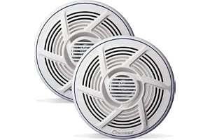 Pioneer TS-MR1600 Marin-grade dubbelkon utomhushögtalare (100 W), 16 cm, nominell ineffekt 25 W, vitt galler
