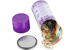 Evergreen Labs Lufterfrischer mit Geheimfach: Ihr Ultimatives Geldversteck, Schlüsselversteck - Perfektes Versteck für Wertsachen Zuhause oder auf Reisen! Großes Geheimversteck, 6 cm x 13 cm.