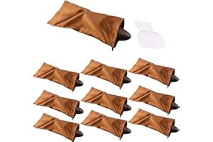GONGKANGYUAN 10er Schuhbeutel, Seide Schuhtasche Staubdicht Schuhsack mit Zugband, Travel Aufbewahrungsbeutel Organizer für Zuhause Reisen Schutz und Lagerung von Schuhen