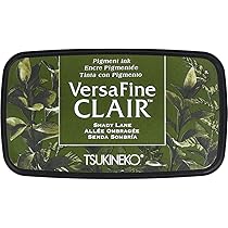 Tampone Inchiostro Tsukineko Versafine Clair - Pigmenti Per Stampa, Dettagli Finissimi, Marrone - Foto 6