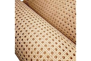 RESTAURACIONES VINTAGE Rouleau de Cannage au metre, 100% Naturel - Réparation de chaise - Paille de Vienne - Qualité AA 1/2" (60 cm x 2 m)