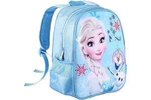 PYTRARTY Mochila Frozen, Mochila escolar Frozen para niños, mochila infantil reina de hielo, mochila princesa Frozen, mochila apta para niñas de 2 a 5 años
