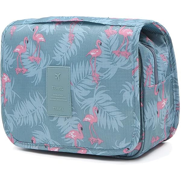 Sac De Toilette De Voyage Suspendu Pour Femmes Sac De Toilette De Voyage Avec Crochet Suspendu Pour Femmes & Hommes Sac De Rasage Imperméable Pour Voyage Sacs De Rangement Pliables Avec Poignée
