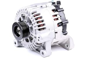 RIDEX Alternador 4G0066 150A 14V Alternadores con polea para correa poli V compatible con BMW 3 Touring E91 3 Sedán E90 5 Sedán E60 5 Touring E61 1 Hatchback E81 1 Hatchback E87