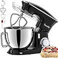 Impastatrice Planetaria Facelle Robot da Cucina 1500W Mixer Cucina 8,5L Basso Rumore Multifunzione Impastatrice Professionale